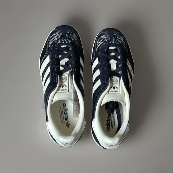 Size 6w / 4.5m - Adidas Gazelle Indoor Originals Black Cream JQ8385 Unisex NEW - Picture 3 of 10